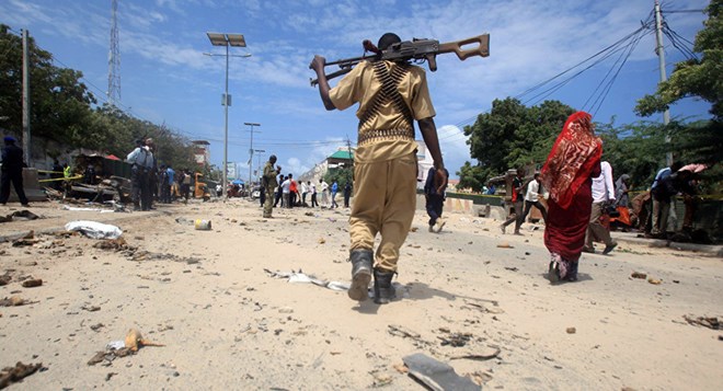 The UN Assistance Mission in Somalia (UNSOM) condemned on Sunday twin deadly blasts in the country’s north targeting at the local government.